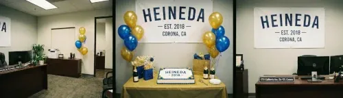 Heineda USA gegründet